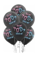 2+2 KIZ OR ERKEK CİNSİYET BALON