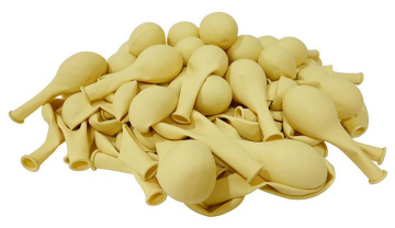 12'' BASKI BALON VANİLYA ( B.E. )