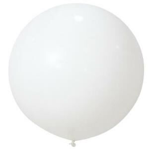 27'' METALİK BEYAZ SÜSLEME BALONU