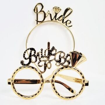 PARTİ TAÇ - GÖZLÜK SET