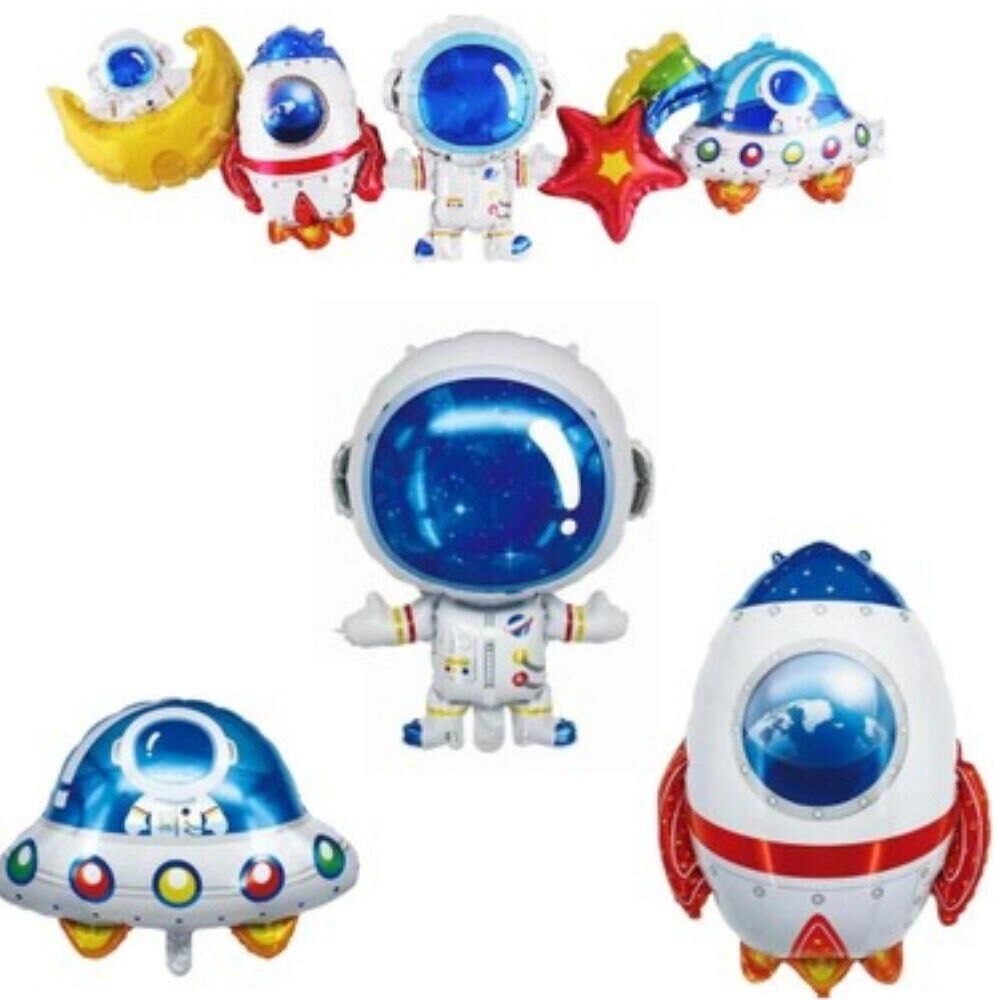 UZAY TEMALI KONSEPT FOLYO BALON