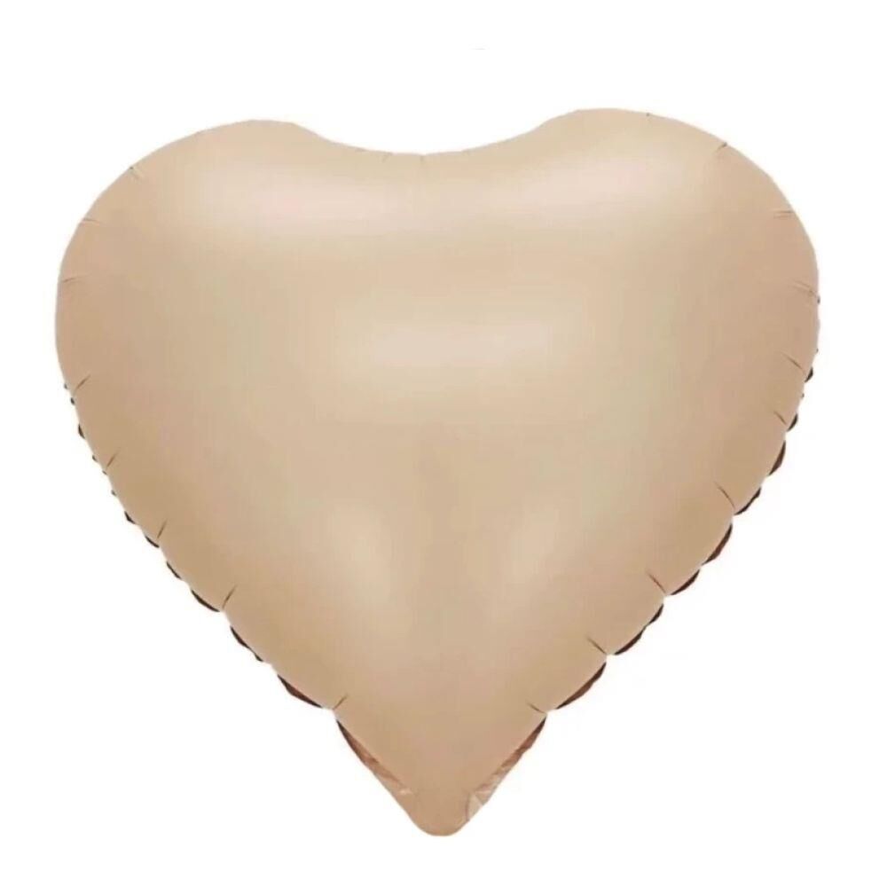 18'' KARAMEL RENK KALP FOLYO BALON