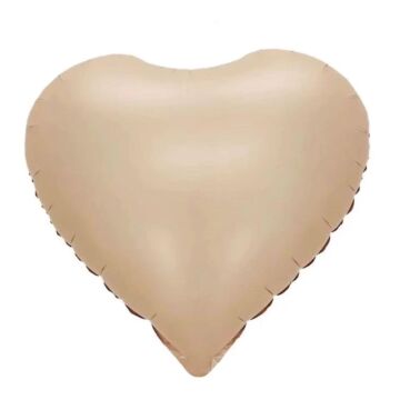 18'' KARAMEL RENK KALP FOLYO BALON