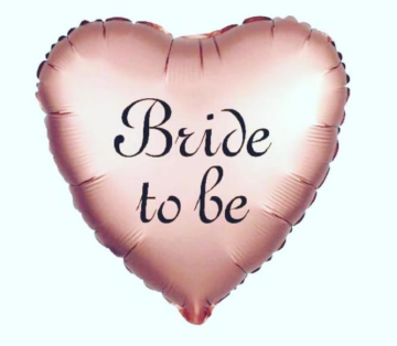 24'' BRIDE TO BE ROSE KALP FOLYO BALON