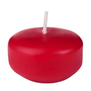 YÜZEN MUM KIRMIZI (12Lİ)