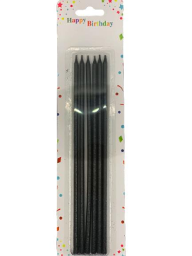 SİMLİ MUM GOLD-GÜMÜŞ-PEMBE-SİYAH 20 CM